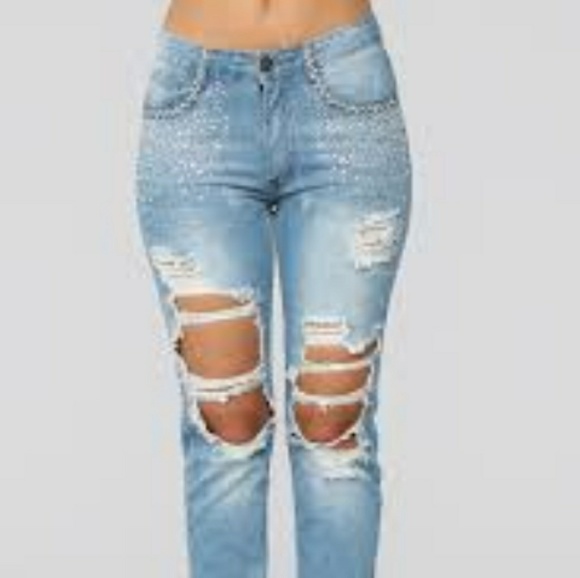 Wendy distressed Jeans - Picture 2 of 4